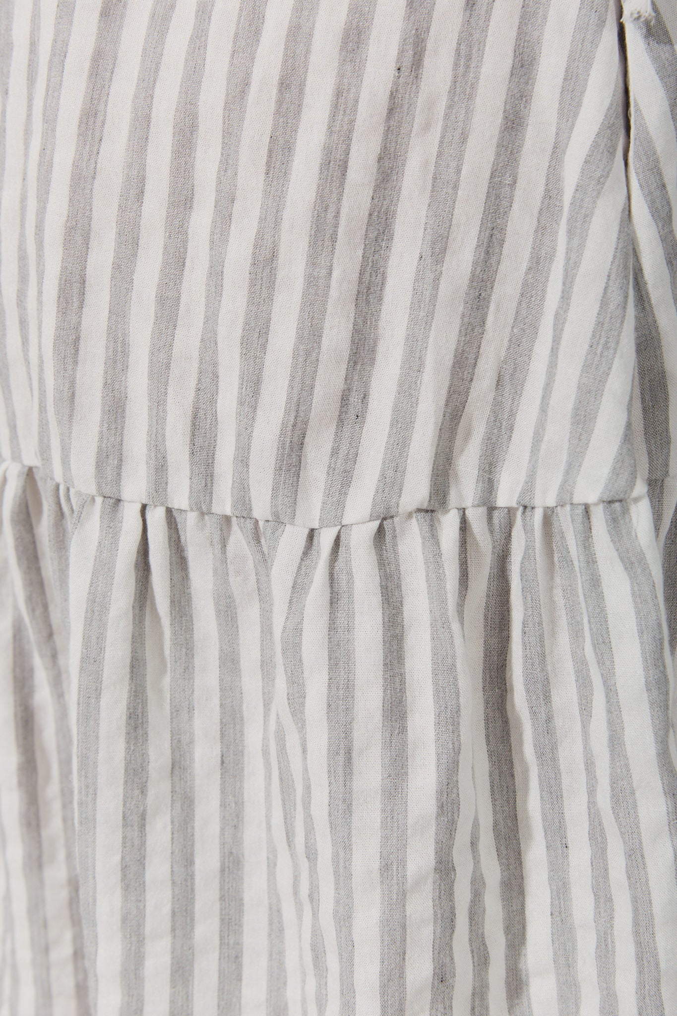 Avelie Grey Stripe Button Down Mini Dress Avelie Grey Stripe Button Down Mini Dress