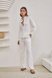 Page White Cupro Pants Page White Cupro Pants