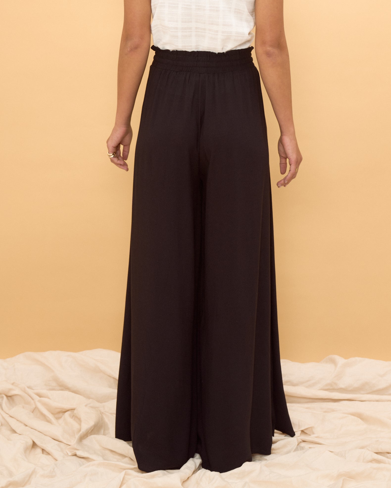 Sol Black Wide Leg Pants Sol Black Wide Leg Pants