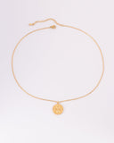 Thalia Gold Clover Pendant Necklace