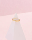 Linnea Irregular Gold Layered Ring