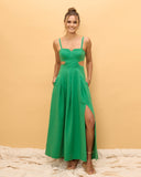 Forte Emerald Green Midi Dress